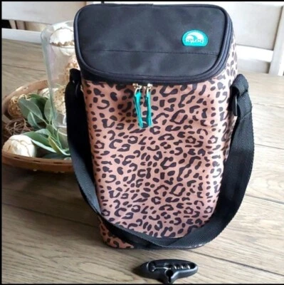 Igloo 2 garrafas vinho chita refrigerador de transporte macio verão praia churrasqueira em movimento viagem  - Imagem 1 de 4