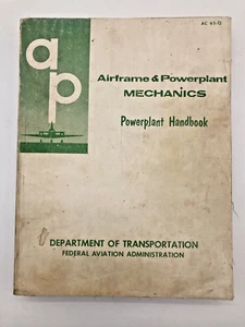 Airframe and Mechanics Powerplant Handbook 1971 - Picture 1 of 3