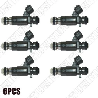 Inyector de combustible FBJC100 6 piezas para Nissan Pathfinder Quest Infiniti EX35 16600-5L700 Foto 1 de 4
