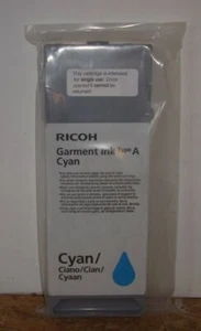 Ricoh Garment Ink Type A cian para lámina RI3000 RI6000 J096-8601 - Imagen 1 de 1