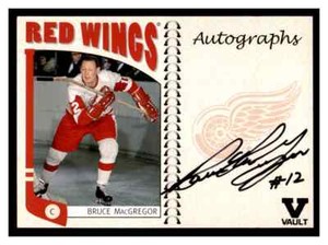 2004-05 ITG Franchises US West Autographs #ABMG Bruce MacGregor Auto (ref 72699)