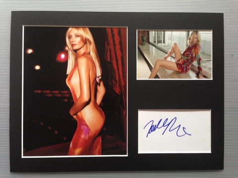 Joely Richardson Signed 12x16 Display AFTAL [A0773] Cover