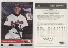 1995 Bill Pucko Rochester Red Wings Bobby De Jardin #12