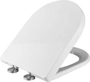 Ibergrif M41001 Sedile Tavoletta WC, Copriwater Universale, 468 X 361 X 42 mm - Foto 1 di 11