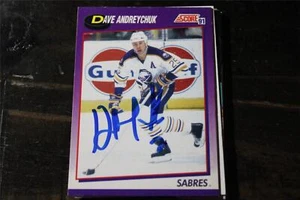DAVE ANDREYCHUK BÜFFELSÄBEL AUTO'D KARTE - Bild 1 von 1