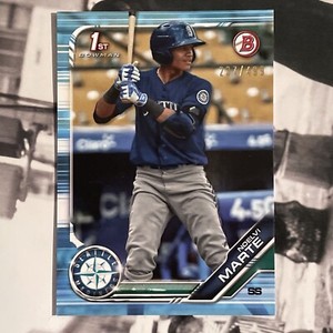 2019 Bowman Prospects Sky Blue /499 Noelvi Marte #BP-97 Cincinnati Reds RC 🔥