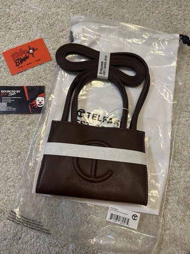 Telfar Piccolo sacchetto cioccolato