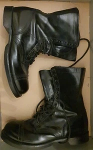 Corcoran Herren 10" Leder Sprung Uniform Stiefel 1500 ** Hergestellt in USA ** Schwarz 13D - Bild 1 von 8