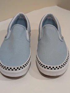 VANS Shoes Unisex Classic Slip On Men's 7/Women's 8.5 New Cool Blue - Picture 1 of 9