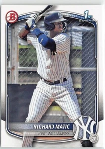 Bowman Prospects #BP-71 2025 Richard Matic radiocontrol - Imagen 1 de 2