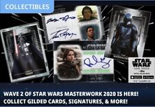 Topps Star Wars Card Trader Masterwork Wave 2 White/Blue Base/White Sig.+ Awards