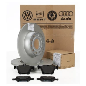 ORIGINAL AUDI VW Bremsscheiben Ø 272mm + Beläge GOLF 7 TOURAN A3 8V Q2 TT hinten - Bild 1 von 3