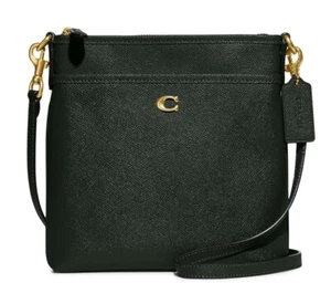 Borse a tracolla Coach donna pelle incrociata Kitt Messenger nuove vari colori - Foto 1 di 15