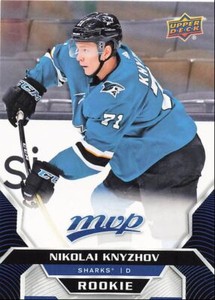 2020-21 Upper Deck MVP Nikolai Knyzhov Rookie San Jose Sharks #224 SP