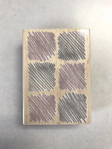 Hero Arts NEW G2555 Background of Six Scribbles Rubber Stamp - Picture 1 of 3