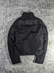 worn guess moto jacket rare - Picture 1 of 12