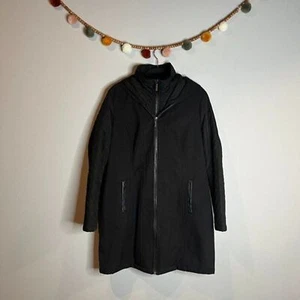 Chaqueta Michael Kors negra aspecto en capas soft shell - Imagen 1 de 7