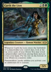 MTG Carth the Lion Modern Horizons 2 RARE Magic the Gathering NM/M - Picture 1 of 1