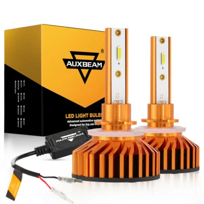 AUXBEAM 880 881 LED Bulbs Fog Driving Light Conversion Kit Super White 6500K 52W - Image 1 of 4