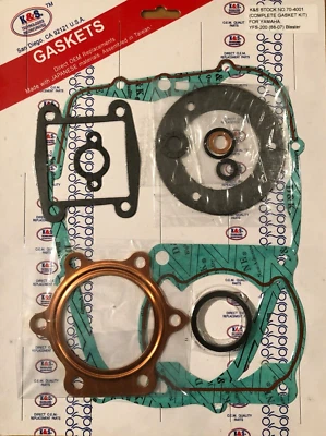 YAMAHA YFS200 1988-2006 Blaster Kit de juntas completo K&S Technologies 70-4001 Foto 1 de 2