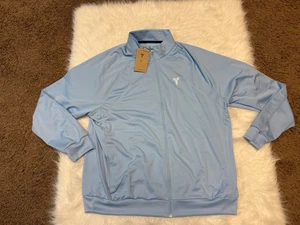 Nike Kobe Dri-FIT Knit Lightweight Psychic Blue Size Large Jacket HJ8097-422 - Picture 1 of 6
