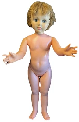 Винтажная кукла-компаньон Horsman 1959 PLAY PAL тип 34 дюйма жесткий пластик винил - Изображение 1 из 4