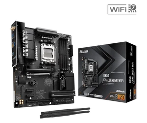 ASRock B850 Challenger WiFi AM5 AMD Ryzen B850 WiFi 7 ATX Motherboard DDR5 256GB - Picture 1 of 9