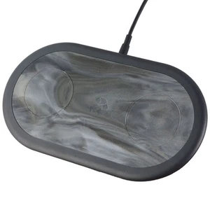 Nimble 15W Appollo Duo sans Fil Rapide Charge Pad - Gris / Noire - Photo 1 sur 3