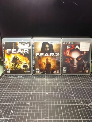 F.E.A.R.: First Encounter Assault Recon, 2, & 3 LOT Sony PlayStation 3 CIB - Image 1 of 2