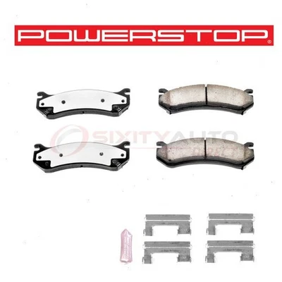 PowerStop Front Disc Brake Pad & Hardware Kit for 2000-2006 Chevrolet Tahoe zj Foto 1 de 4