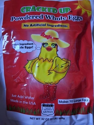 Цельные порошкообразные яйца 2 фунта (32 унции) - Изображение 1 из 3