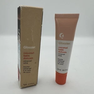 Glossier Balm Dotcom Coconut Lippenbalsam Universal Salbe 15ml NEU IM KARTON - Bild 1 von 5
