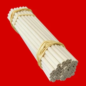 Cress Manufacturing ELPR Package of 50 Porcelain Rods, 6" Long - Picture 1 of 4
