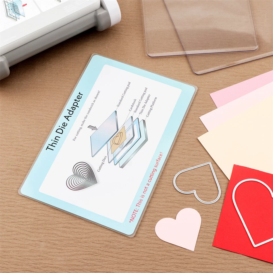 Adaptador de matriz fina para máquina de corte artesanato scrapbooking fabricação de cartões - Imagem 1 de 4