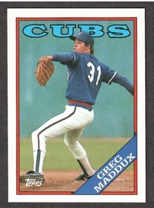 1988 Topps # 361 Baseball Card , Greg Maddux - I Combine S/H - Picture 1 of 2