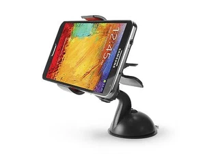 Windshield Dashboard Car Mount CellPhone Holder for ZTE ZMax iPhone 6 Plus NEW - Picture 1 of 9