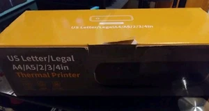 Thermal Printer Model A80 Us Letter / Legal A4 A5 /2/3/4in - Zdjęcie 1 z 3