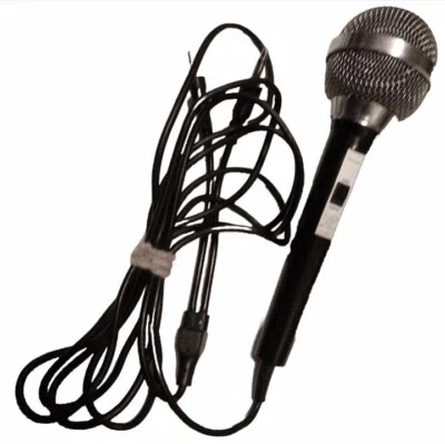 Vintage Realistic Microphone 33-2001A Dynamic Mic Electronic Analog Handheld VTG - Image 1 of 4