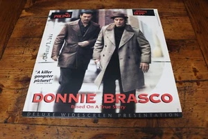 DONNIE BRASCO Widescreen edition LaserDisc x 2 NTSC very good condition++ - Picture 1 of 5