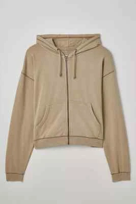 BNWT Urban Outfitters BDG Bonfire Zip Hoodie, Sand, Sz XS - Image 1 of 4
