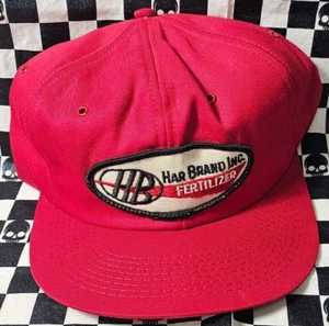 Vintage Har Brand Fertilizer Foam Trucker Hat Cap Snapback K Brand - Picture 1 of 2