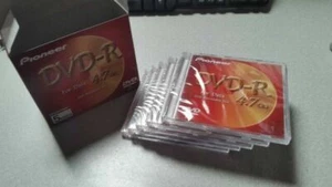 Pioneer dvd-r 4.7gb case 5pack - Photo 1/1