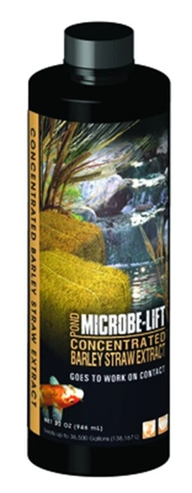 Microbe Lift 32-ounce Pond Concentrated Extract Barley Straw Mlcbse1l