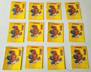 12 Cartes Afrique - Jeu De Société Scooby-Doo Le Monde Et Ses Mystères - FR - Imagen 1 de 3