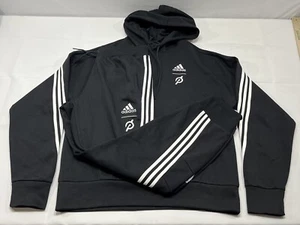 Peloton x Adidas Collab Black Retro Tracksuit Sweat Pants & Hoodie Set Men’s M - Picture 1 of 14