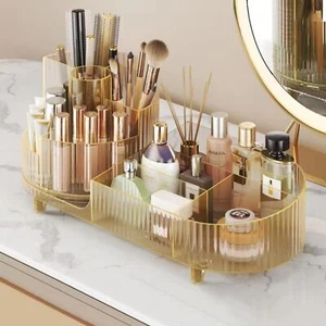 Rotating makeup organizer,Large Capacity Cosmetic Display Case, easy to hold all - Picture 1 of 1