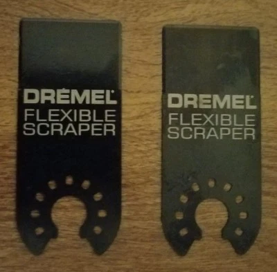 2 NEW DREMEL MULTI MAX MM610 FLEXIBLE SCRAPER BLADE New Old Stock - Image 1 of 4