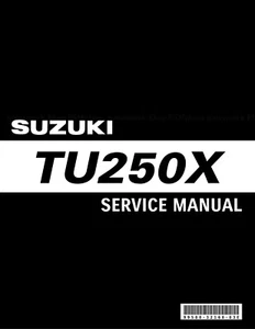 Suzuki TU250X 2009 edition Repair Workshop Service Manual - Bild 1 von 4