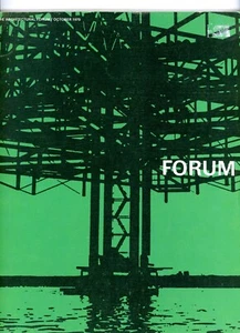 1970 The Architectural Forum Magazine Snorkel Theater NY Ontario Pavillion - Picture 1 of 11