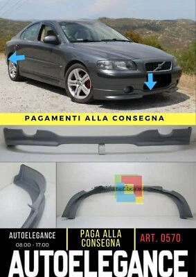 Volvo S60 2002 - 2005 Carrosserie - Spoiler Avant + Mini Jupe Arrière - L - Photo 1/4